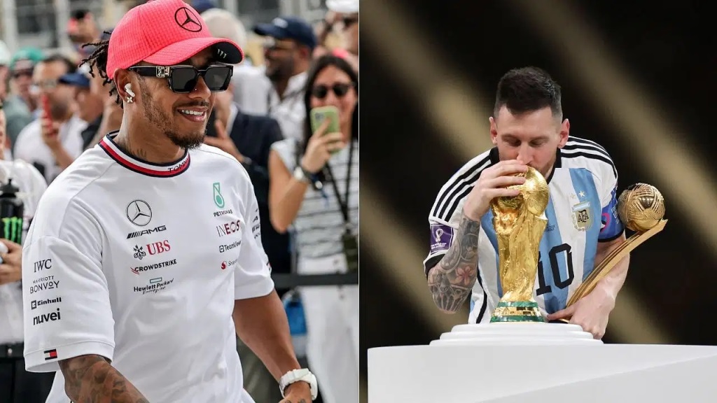 Lewis Hamilton-Mercedes, como Messi y la Selección