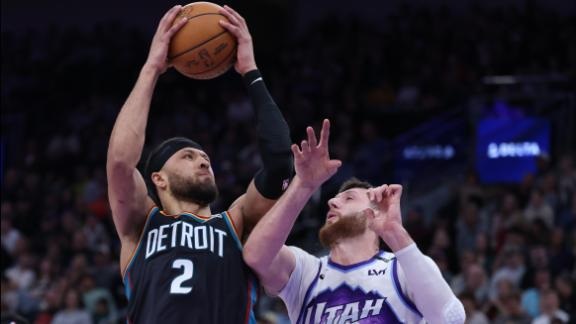 Jazz superan a Pistons, Celtics remontan y Suns ganan con Booker encendido